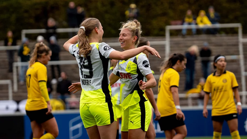BVB 女足以 9-0 战胜莫尔斯，渴望进球